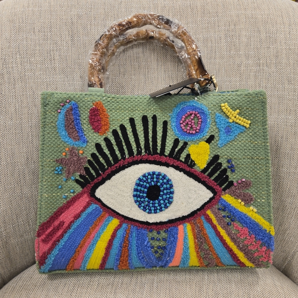 NEW America & Beyond Eye Handbag